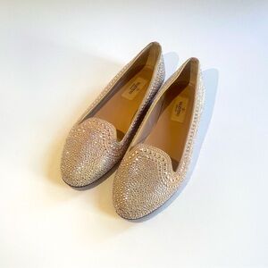 Valentino Silver Ballet flats